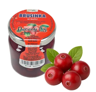 Nature NoTea s.r.o. Pečený čaj Notea - Brusinka se skořící 60ml
