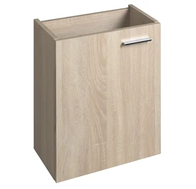 AQUALINE ZOJA umyvadlová skříňka 39,5x50x22cm, dub platin