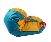 Sedací pytel 189x140 duo golden - sea green