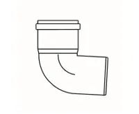 ALMEVA STARR koleno 87° 160mm