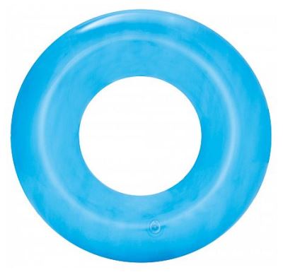 Bestway 36022 Nafukovací kruh Transparent 51 cm modrá