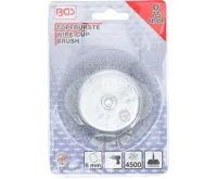 BGS Kotouč drátěný  75mm, hrnc. do vrtačky (6)