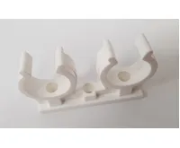 Příchytka plastová dvojitá 2x28 pro Cu (1)