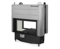 ROMOTOP Průhledová krbová vložka HEAT T 3G L 88.50.06, Černý Igniton