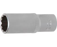 BGS Hlavice nástrčná 1/2&quot; 12,5 mm 12ti hranná, prodloužená, 20 mm