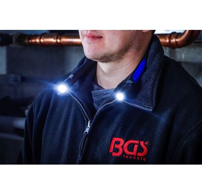 BGS Dílenská COB LED svítilna na krk - BGS 85353
