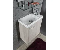 SAPHO AGOS umývátko, litý mramor, 40x22cm, levé/pravé, bílá (7)