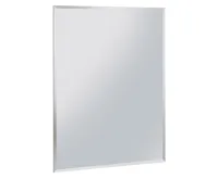AQUALINE Zrcadlo s fazetou 60x80cm, bez úchytu