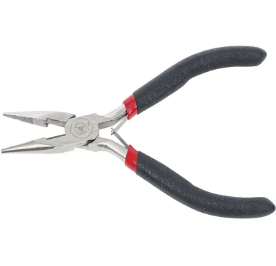 BGS Kleště špičaté na elektroniku, rovné,  s pružinou, 120 mm