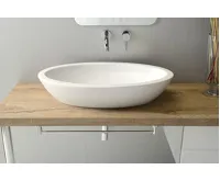 ISVEA SISTEMA keramické umyvadlo 75x42cm, bílá (4)