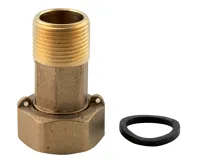 NOVASERVIS Sada plombovacího šroubení k vodoměru 2ks 3/4" - FT229/20