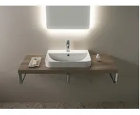 ISVEA SOTT AQUA keramické umyvadlo zápustné, 57x44cm, bílá (4)