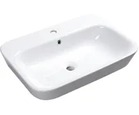 SAPHO SAVANA keramické umyvadlo zápustné 65x45cm, bílá SAPHO SAVANA keramické umyvadlo zápustné 65x45cm, bílá