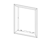 ROMOTOP Rámek D3F RAM 04 krycí polohluboký