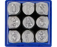 BGS Razící matrice 8.0 mm, čísla (1)