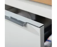 Mailo, koupelnová skříňka, dub, 2 zásuvky, 1210x700x480 mm (12)