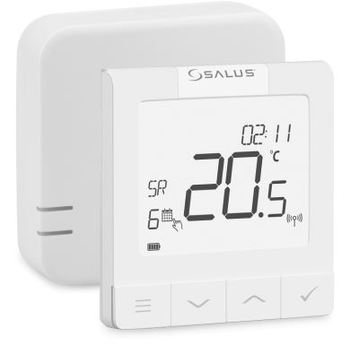 SALUS Bezdrátový termostat s možností komunikace OpenTherm WQ610RF, Bezdrátové