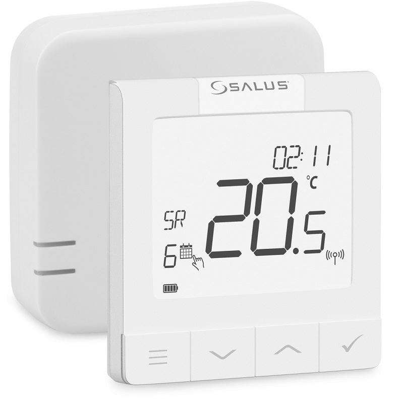SALUS Bezdrátový termostat s možností komunikace OpenTherm WQ610RF, Bezdrátové