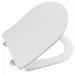 AQUALINE VERMET WC sedátko, Soft Close, Easy Take, bílá