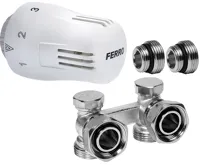 NOVASERVIS Sada s termostatem spodní rohová 1/2" - ZTV02 NOVASERVIS Sada s termostatem spodní rohová 1/2" - ZTV02