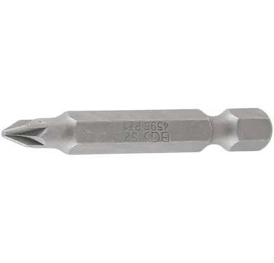 BGS Bit, délka  50 mm, pohon vnější šestihran 6,3 mm (1/4"), křížový PZ1