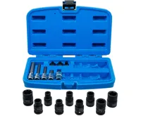 BGS Sada nástrčných klíčů a hlavic pro brzdové třmeny kotoučových brzd, 17dílná BGS Sada nástrčných klíčů a hlavic pro brzdové třmeny kotoučových brzd, 17dílná