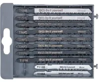 BGS Listy pilové do přímočaré pily 76 a 100 mm, sada 10 dílů (2)