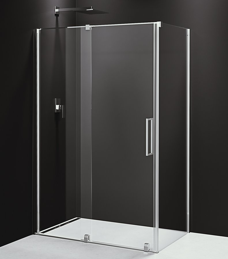 POLYSAN ROLLS obdélníkový sprchový kout 1500x800 mm, L/P varianta, čiré sklo