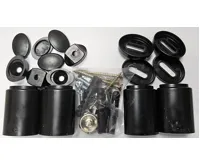 Thermal Sada plastových držáků universal ral 9005, mezitrubkový Thermal Sada plastových držáků universal ral 9005, mezitrubkový