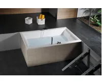 POLYSAN DUPLA obdélníková vana 180x120x54cm, bílá (3)