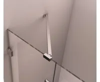 POLYSAN FORTIS EDGE sprchové dveře do niky 1200mm, čiré sklo, pravé (5)