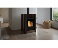 HS Flamingo Krbová kamna AQUAFLAM VARIO ® LEND 11/7kW hnědá - sametová, elektronická regulace (16)