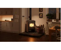 HS Flamingo Krbová kamna FLAMINGO ® VEGA dlažba Javor (11)