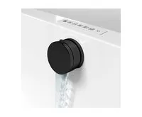 POLYSAN Vanová souprava s napouštěním, bovden, délka 975mm, zátka 72mm, černá mat (1)