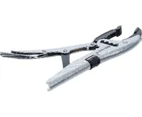 BGS Skřipcové kleště, 4 rychlá nastavení, výrazně zalomená spodní čelist, francouzský typ, (2)