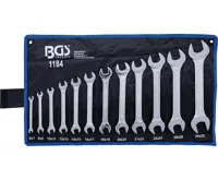 BGS Klíče ploché 6,0 - 32,0 mm, sada 12 dílů, v tašce