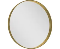 SAPHO NOTION kulaté zrcadlo v rámu ø 80cm, zlato mat SAPHO NOTION kulaté zrcadlo v rámu ø 80cm, zlato mat