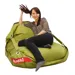 Sedací pytel 189x140 comfort s popruhy green frog