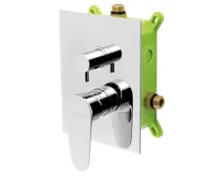 NOVASERVIS Podomítková baterie s boxem 2 vývody, SMART - BOX98051R,0