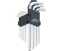 BGS Klíče imbus 1,5 - 10,0 mm s koulí, 9 dílů v poř. (2)