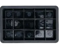 BGS Magnetická miska, 15 oddílů, 120 × 190 mm (1)