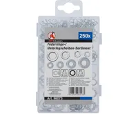 BGS Sada pérových podložek / podložek,  O 4 - 8 mm,  250dílná (2)