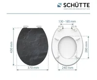 Schütte BLACK STONE | MDF HG, Soft Close (15)