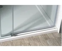 GELCO VOLCANO BLACK sprchové dveře 1300 mm, čiré sklo (4)