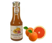 Nature NoTea s.r.o. Babiččin sirup - Meruňka &amp; Grep 0.5l