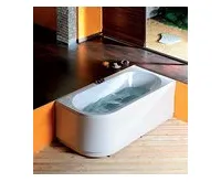 POLYSAN VIVA R asymetrická vana 185x80x47cm, bílá (1)