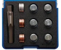 BGS Sada na opravu závitů olejových van,  M13 x 1,5 ; 6 ks zátek