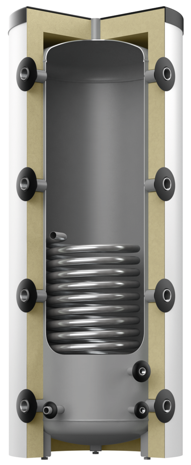 Reflex akumulační nádrž storatherm heat hf 1000/1_c s izolací, stříbrná
