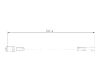 SAPHO LUX kovová sprchová hadice, roztažitelná 150-180cm, chrom (5)