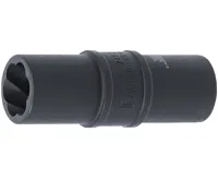 BGS Speciální otočný bit pro povolení poškozených šroubů 17 mm, 12,5 mm (1/2") BGS Speciální otočný bit pro povolení poškozených šroubů 17 mm, 12,5 mm (1/2")